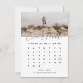 Romantic Agenda bewaart de datum Kaart (Voorkant)