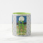 Romantic Aliens UFO Roswell Designer Humoureuze Mo Mok (Midden)