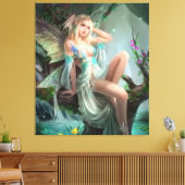 Romantic Angel Canvas Afdruk (Insitu (Woonkamer))