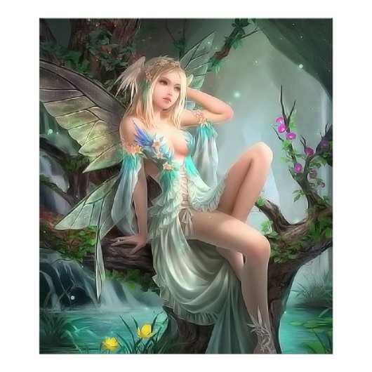 Romantic Angel Foto Afdruk (Voorkant)