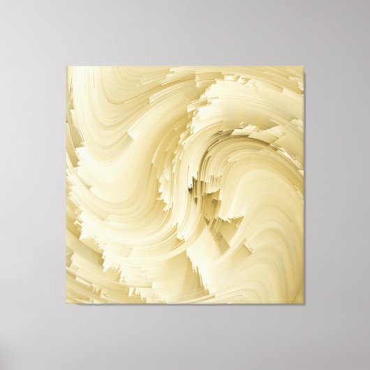 Romantic Angel Wings Abstract Victoriaans Canvas Afdruk (Voorkant)