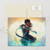 Romantic Anime Briefkaart (Voorkant / Achterkant)