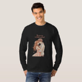 Romantic Anime Couple - Sweet Valentine Moment T-shirt (Voorkant volledig)