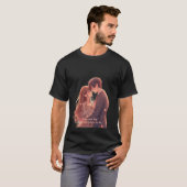 Romantic Anime Couple - Valentine's Day  Aesthetic T-shirt (Voorkant volledig)