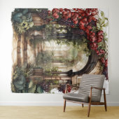 Romantic Archway Wedding Backdrop Wandkleed (In Situ (horizontaal))