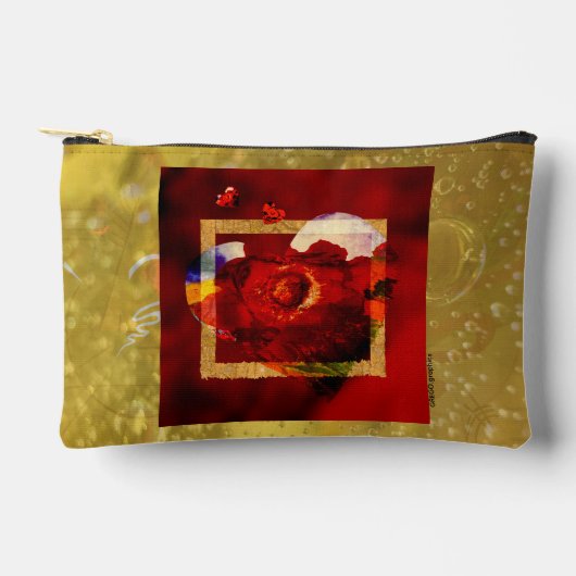 Romantic Art Bag – Held in Gold Etui (Voorkant)