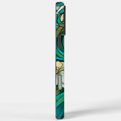 Romantic Art Nouveau Woman Case-Mate iPhone Case (Achterkant / Rechts)