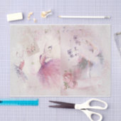 Romantic Ballerina Design Series 3 Tissuepapier (Craft)