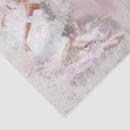 Romantic Ballerina Design Series 5 Tissuepapier (Detail)