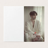 Romantic Be Mine Valentine Design Kaart (Buitenkant ongevouwen)