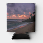 Romantic Beach at Dusk Blikjeskoeler (Voorkant)