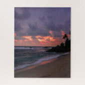 Romantic Beach at Dusk Legpuzzel (Verticaal)