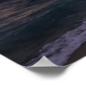 Romantic Beach at Dusk Poster (Hoek)