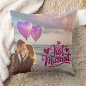 Romantic Beach Couple Cushion for Newlyweds Kussen (Deken)