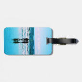 Romantic Beach Stroll Bagagelabel (Achterkant horizontaal)