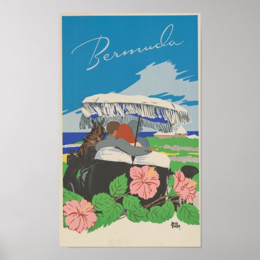 Romantic  Bermuda Travel poster (Voorkant)