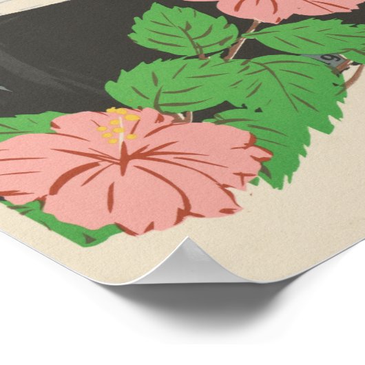 Romantic  Bermuda Travel poster (Hoek)