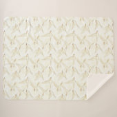 Romantic Birds life is but a dream  Sherpa Deken (Voorkant (horizontaal))