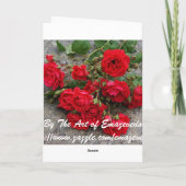 Romantic birthday card kaart (Achterkant)