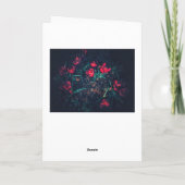 Romantic Birthday Card Kaart (Achterkant)