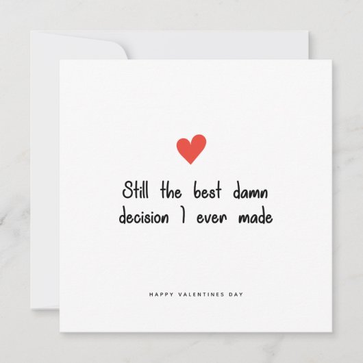 Romantic Birthday Jubileum Valntines Day Kaart (Voorkant)