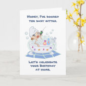 Romantic Birthday Kaart voor hem (Gele Bloem)