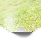 Romantic Black Love Script Elegant Wedding Foto Afdruk (Hoek)