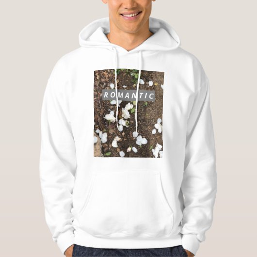 ROMANTIC bloemenauthesilelepelstijl Hoodie (Voorkant)