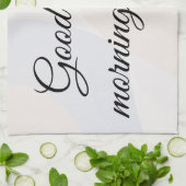 Romantic blooming flowers  theedoek (Gevouwen)