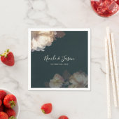 Romantic Blooms Elegant Floral Wedding Servet (Insitu)