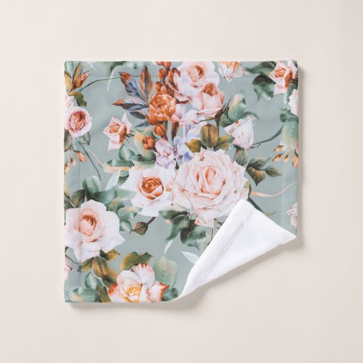 Romantic Blossom Haven Bad Handdoek (Wasdoekje)