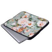 Romantic Blossom Haven Laptop Sleeve (Voorkant onderkant)