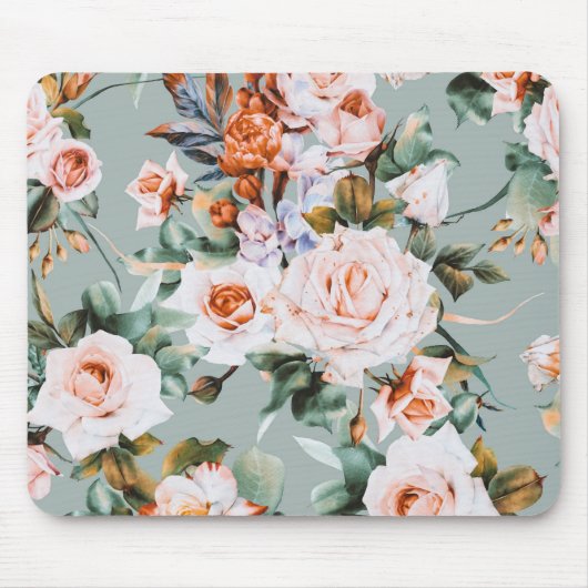 Romantic Blossom Haven Muismat (Voorkant)