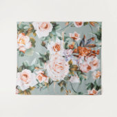 Romantic Blossom Haven Wandkleed (Voorkant (horizontaal))