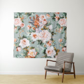 Romantic Blossom Haven Wandkleed (In Situ (horizontaal))