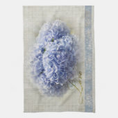 Romantic Blue Hydrangeas Theedoek (Verticaal)