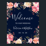 Romantic Blush Bloom Floral Wedal Welcome Sign Poster<br><div class="desc">Deze Romantic Blush Bloom Wedding Welcome Sign heeft waterverf bloemen geschilderd in wazige roze en witte,  olijfgroene bladeren met handgeschreven letters. Voor meer geavanceerde aanpassing van dit ontwerp,  te klikken gelieve de knoop "aanpassen". Overeenkomende objecten zijn ook beschikbaar.</div>