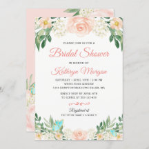 Romantic Blush Peach Vrijgezellenfeest