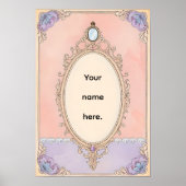 Romantic Blush Vanity Poster (Voorkant)