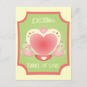 Romantic Boat Cruise Briefkaart