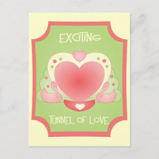 Romantic Boat Cruise Briefkaart