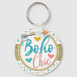 Romantic Bohemian Arrows Girly Boho Chic Sleutelhanger