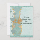 Romantic Boyvriend Blauwgroen Blue Floral Vase Val (Voorkant)