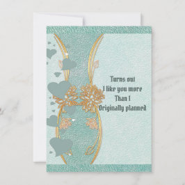 Romantic Boyvriend Blauwgroen Blue Floral Vase Val