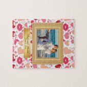 Romantic BoyVriend Vriendin Paar Foto Puzzle Legpuzzel (Horizontaal)