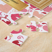 Romantic BoyVriend Vriendin Paar Foto Puzzle Legpuzzel (Zijkant)