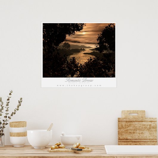 Romantic Breeze Poster (Keuken)
