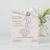 Romantic Bridal Shower Kaart (Staand voorkant)