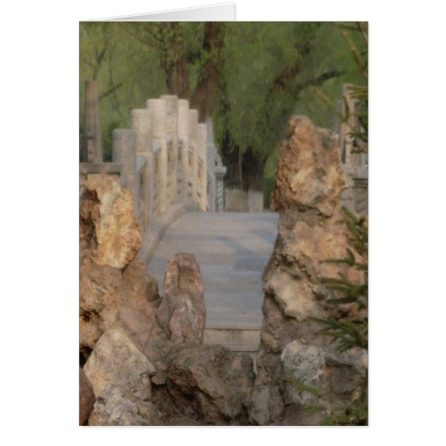 Romantic Bridge Kaart (Voorkant)