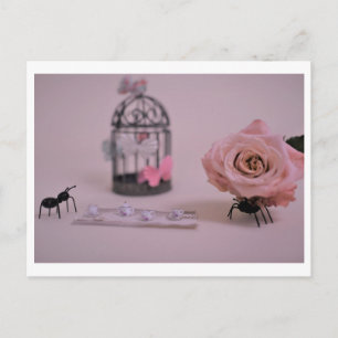 "romANTic"-briefkaart Briefkaart